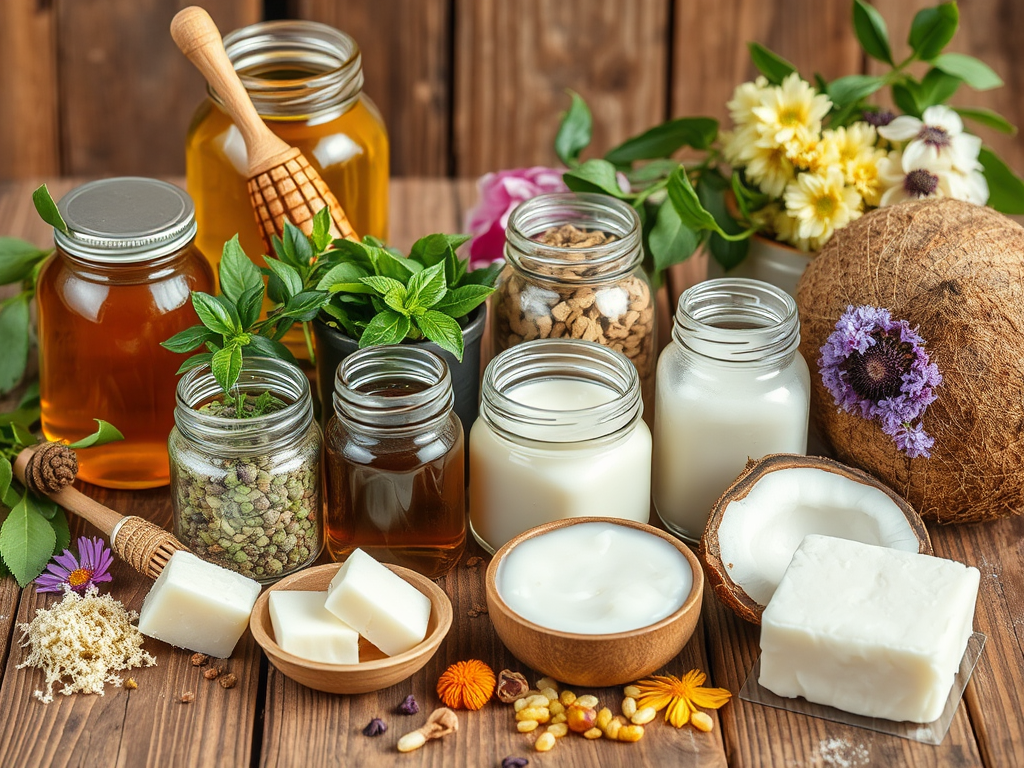 Składniki używane w ręcznie robionych kosmetykach